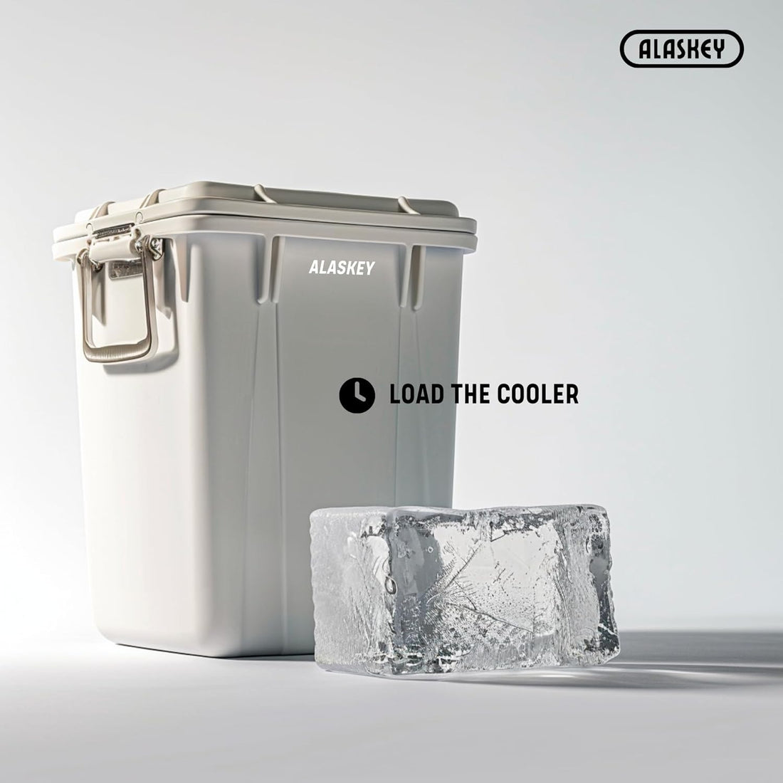 Alaskey® Giant Ice Block Mold 12 lbs (Single) | Create Perfect Reusable Ice Bricks | Professional Silicone Mold for Crafting Extra Large Ice Cubes, Ideal for Ice Baths, Coolers, Bartender Accessories